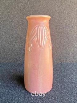 Antique ROOKWOOD Pottery Arts & Crafts vase 1926 Mauve Matte Glaze #2108