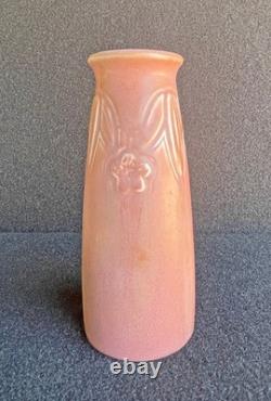 Antique ROOKWOOD Pottery Arts & Crafts vase 1926 Mauve Matte Glaze #2108