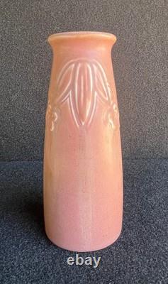 Antique ROOKWOOD Pottery Arts & Crafts vase 1926 Mauve Matte Glaze #2108