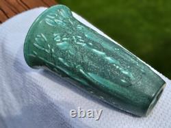 Antique Rookwood 1923 Arts & Crafts Two Tone Teal Green Pottery Vase 2690 Nice