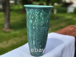 Antique Rookwood 1923 Arts & Crafts Two Tone Teal Green Pottery Vase 2690 Nice