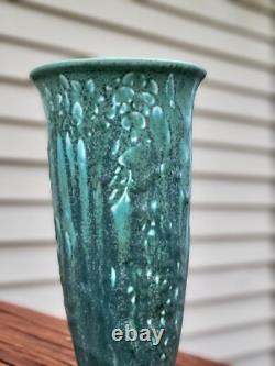 Antique Rookwood 1923 Arts & Crafts Two Tone Teal Green Pottery Vase 2690 Nice