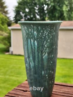 Antique Rookwood 1923 Arts & Crafts Two Tone Teal Green Pottery Vase 2690 Nice