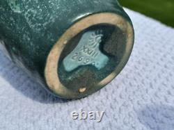 Antique Rookwood 1923 Arts & Crafts Two Tone Teal Green Pottery Vase 2690 Nice