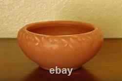 Antique Rookwood Pottery Arts Crafts Cabinet Bowl XVII 1917 #2152 Matte Mauve