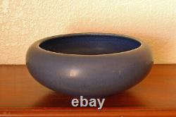 Antique Rookwood Pottery Arts & Crafts Cabinet Bowl XX 1920 #957C Matte Blue