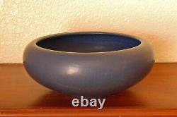 Antique Rookwood Pottery Arts & Crafts Cabinet Bowl XX 1920 #957C Matte Blue