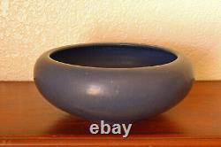 Antique Rookwood Pottery Arts & Crafts Cabinet Bowl XX 1920 #957C Matte Blue