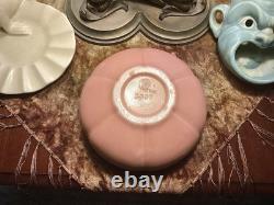 Antique Rookwood Pottery Arts Crafts Pink Bowl 1938 #2027 Matte