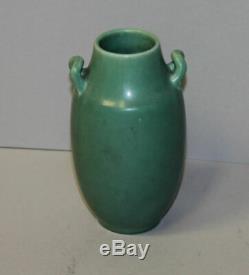 Antique Rookwood Pottery Green Vase Arts and crafts 1921