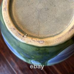 Antique Roseville Pottery Vista/Forest Arts & Crafts Jardiniere 9.5x 10.5