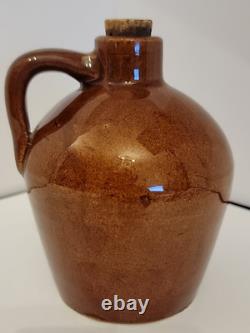 Antique Roycroft Arts & Crafts Pottery Glazed Ceramic Jug c. 1920