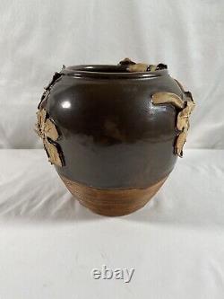 Antique Signed Pottery Mission Arts and Crafts VASE Cache Pot (Circa 1900-1915)