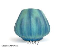 Antique Van Briggle Arts & Crafts Pottery Light Blue Flower Vase