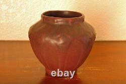 Antique Van Briggle Pottery Arts & Crafts Mini Cabinet Vase Deep Mulberry #654