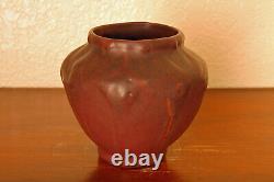 Antique Van Briggle Pottery Arts & Crafts Mini Cabinet Vase Deep Mulberry #654