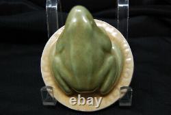 Antique Vintage California Art Tile Co Corp Paperweight Frog Arts Crafts Estate