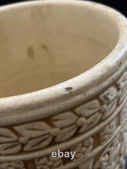 Antique Wallet Pottery Arts & Crafts Nouveau 1920 Signed Vase, Pot, Planter 7 T