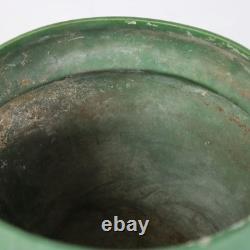 Antique Weller Arts & Crafts Matt Green Pottery Jardiniere C1920