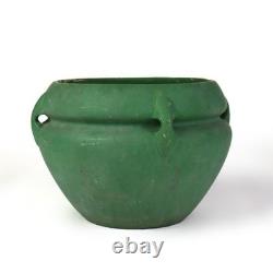 Antique Weller Arts & Crafts Matt Green Pottery Jardiniere C1920