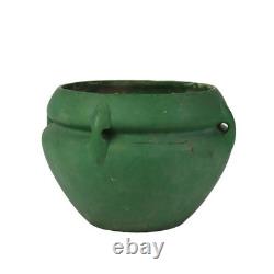 Antique Weller Arts & Crafts Matt Green Pottery Jardiniere C1920