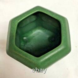 Antique Weller Pottery Bedford Matt Arts & Crafts Green Vase