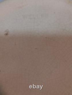 Antique Weller Pottery Creamware Planter Arts & Crafts Pierced Ceramic