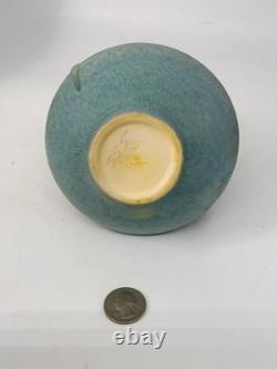 Antique vintage Roseville Montacello vase 555 Arts Crafts style old Monticello