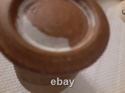 Art Pottery Vase Signed T Possibly Teco Arts & Crafts Glazed Rare Find