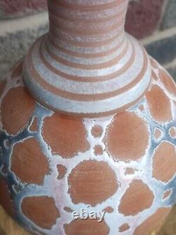 Art pottery vase vintage handmade. Author's work in a single copy