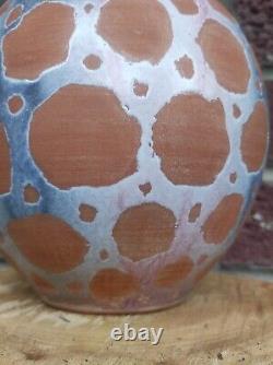 Art pottery vase vintage handmade. Author's work in a single copy