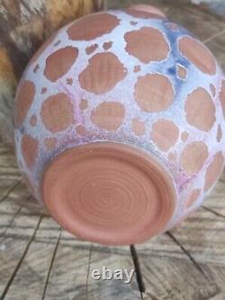 Art pottery vase vintage handmade. Author's work in a single copy