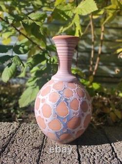 Art pottery vase vintage handmade. Author's work in a single copy