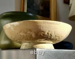 Arthur E Baggs AMAZING GLAZE Marblehead Pottery bowl/vase C. 1931 Arts & Crafts