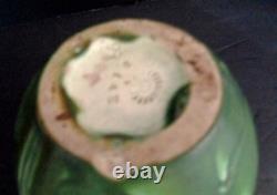 Artist Signed Hand Carved Rookwood Arts & Crafts Art Pottery Vase