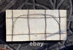 Arts And Crafts Pottery Palm Tree Landscape Plaque Tile Joshua M Johnson JMJ