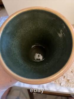 Arts And Crafts Roseville Pottery Mostique Handled 8 Vase 1916
