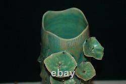 Arts And Crafts Style Flower Vase By San Diego Master Potter David Cuzick (#2)