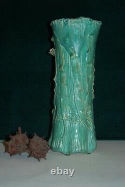 Arts And Crafts Style Flower Vase By San Diego Master Potter David Cuzick (#3)