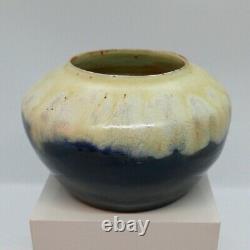 Arts & Crafts Crystalline Glaze Pottery Bowl, Nicely made