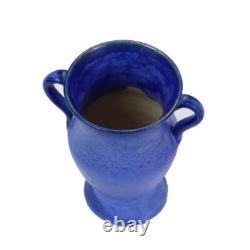 Arts & Crafts Era Fulper Blue Art Pottery Vase C1925