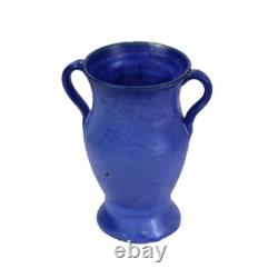 Arts & Crafts Era Fulper Blue Art Pottery Vase C1925