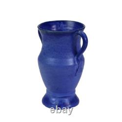 Arts & Crafts Era Fulper Blue Art Pottery Vase C1925