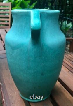 Arts & Crafts Matte green Weller 1920-30s Art Pottery Vase