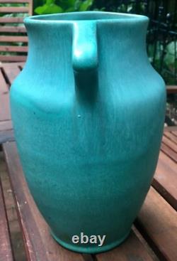 Arts & Crafts Matte green Weller 1920-30s Art Pottery Vase