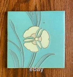 Arts & Crafts / Mission Style VAN BRIGGLE FLORAL TILE