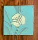 Arts & Crafts / Mission Style Van Briggle Floral Tile