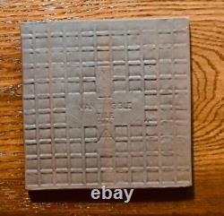 Arts & Crafts / Mission Style VAN BRIGGLE GEOMETRIC FLORAL TILE