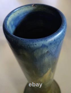 Arts & Crafts Peters And Reed 11.75 Landsun Art Pottery Vase 1924 Wedding Gift