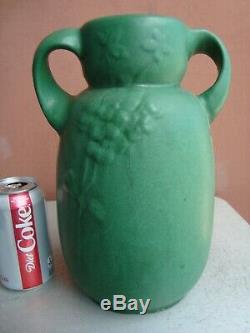 Arts & Crafts Weller Matte Green 11.5 Vase